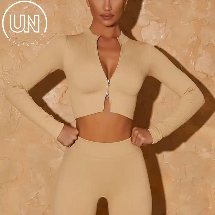LATTE LONG SLEEVE ZIP UP